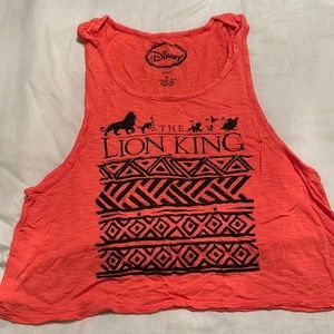 Lion king crop top